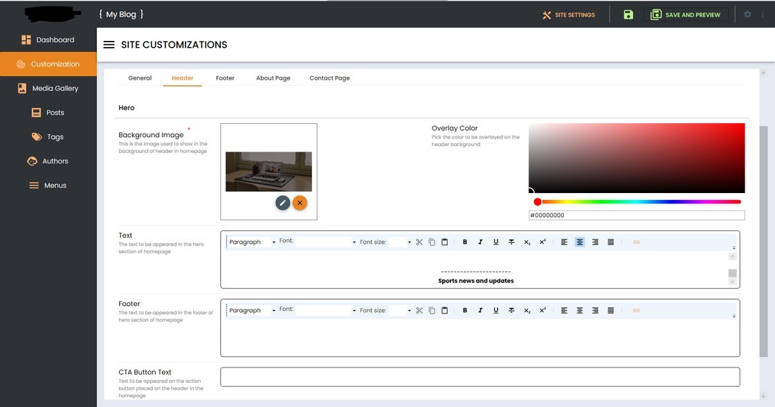 Website Builder